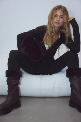 连帽运动外套 黑色