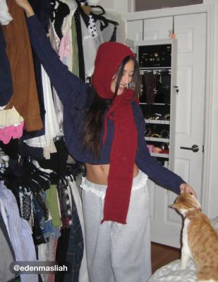 针织圆领长袖毛衣 基础款