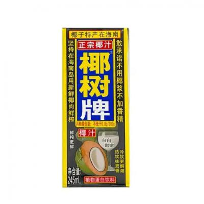 椰树椰子汁 纸盒装 245毫升