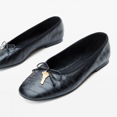 羊皮芭蕾平底鞋