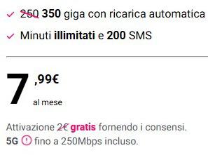 KENA Mobile 350Go+无线通话+5G