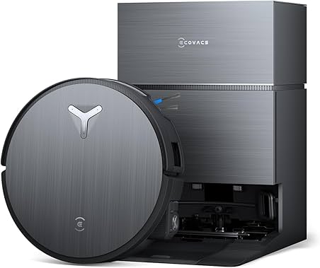 ECOVACS Deebot X11 Pro Omni机器人吸尘器，带爆炸和19500 Pa动力，超快PowerBoost，OZMO滚筒2.0，最大升高4厘米，ZeroTangle 3.0，TruEdge 3.0，Omni站