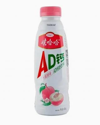 娃哈哈 水蜜桃味AD钙奶 450ml
