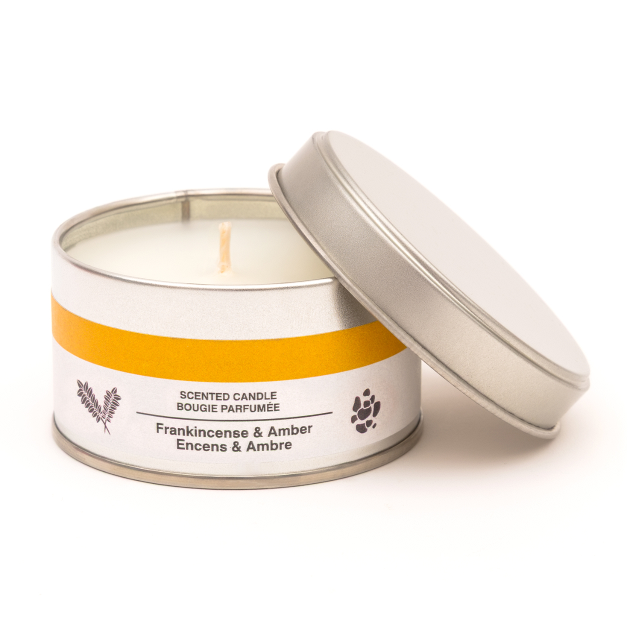 乳香琥珀锡罐蜡烛