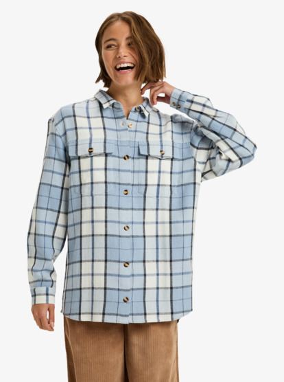 Let It Go Flannel 长袖衬衫