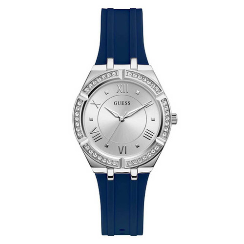 Guess女表 GW0034L5 - 蓝色硅胶表带