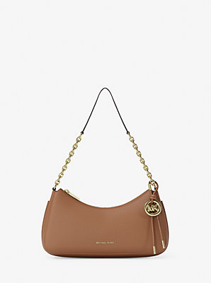 皮革链条手拿包