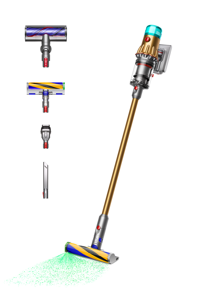 V12 Detect™ 超薄无绳吸尘器  送价值125欧的便携充电座