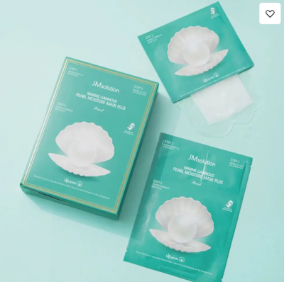 JMsolution 海洋珍珠深层补水面膜 10片装
