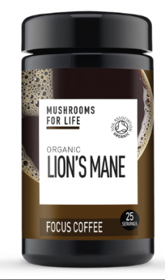 Mushrooms For Life 有机狮鬃菇咖啡75g