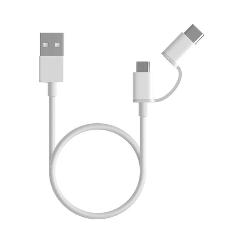 米2合1 USB数据线（Micro USB转Type C）