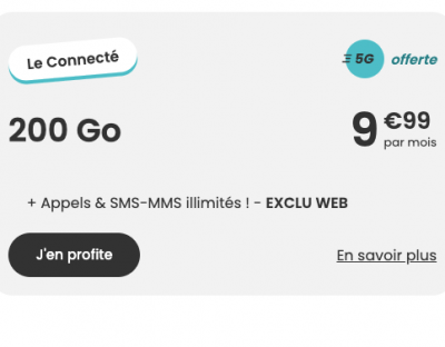 9.99欧200G 5G信号