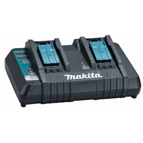 双快速充电器 MAKITA DC18RD - 196933-6 - 14.4V至18V