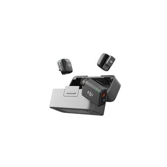 迷你无线麦克风 Dji Mic Mini 蓝牙 2 TX + 1 RX + 充电盒 黑色