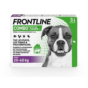 前线组合犬用 20-40 kg 3支装