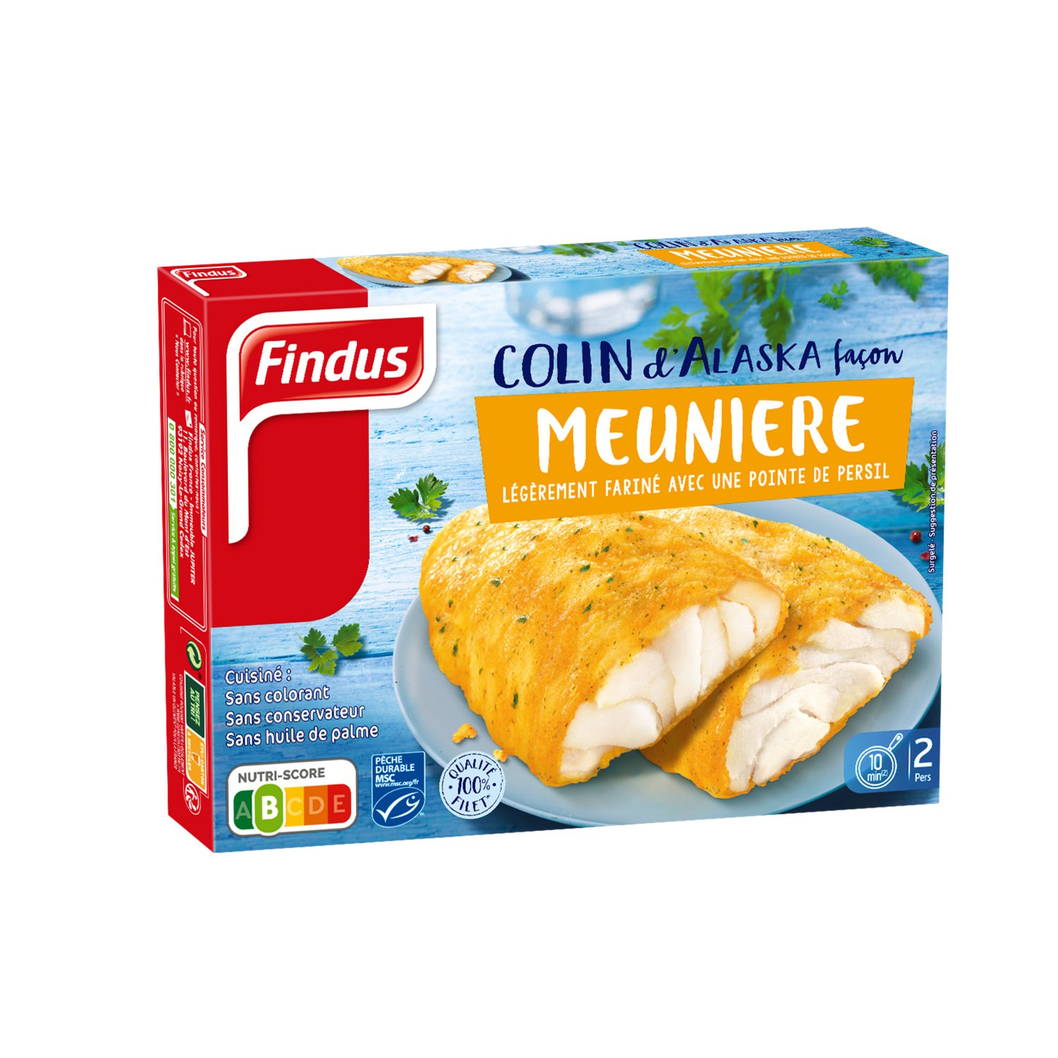 阿拉斯加鳕鱼炸鱼柳 FINDUS
