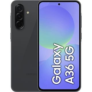三星 Galaxy A36 5G，黑色，256 GB，8 GB RAM，6.7" FHD+ 超 AMOLED，Qualcomm Snapdragon 6 Gen 3，5000 mAh，Android 15
