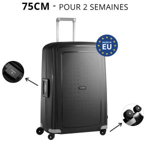 S'Cure 75 厘米硬盒 黑色 高 75 x 宽 52 x 深 31 厘米