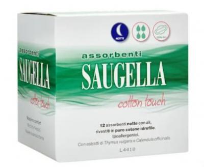Saugella 夜用卫生巾 12 片