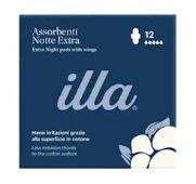 Illa 超长夜用卫生巾 12片