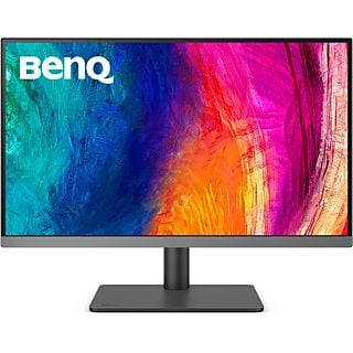 显示器 - BenQ PD2706U, 27英寸, 超高清4K, 5毫秒, 60赫兹, x2 USB, x1 HDMI, x1耳机输出, 内置扬声器