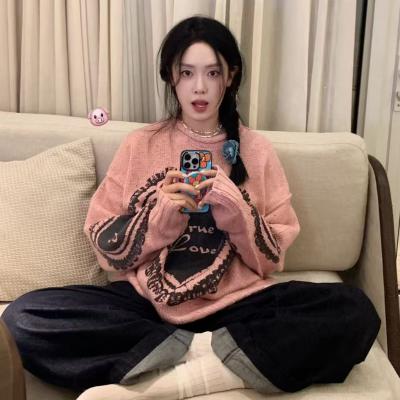 爱心毛衣
