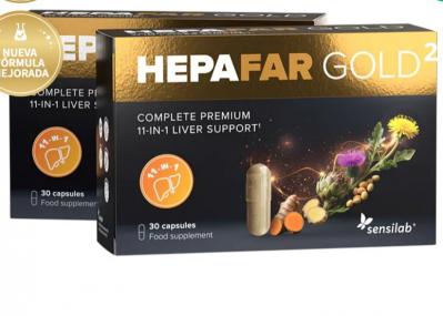 Hepafar Gold：4 阶段肝脏排毒系统