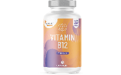 Essentials 维生素 B12 高剂量 1000 微克 - 纯素，30 粒胶囊