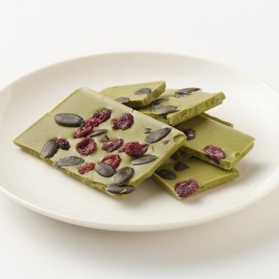 蔓越莓南瓜籽抹茶白巧
