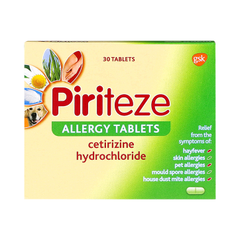 Piriteze 抗过敏片 30片
