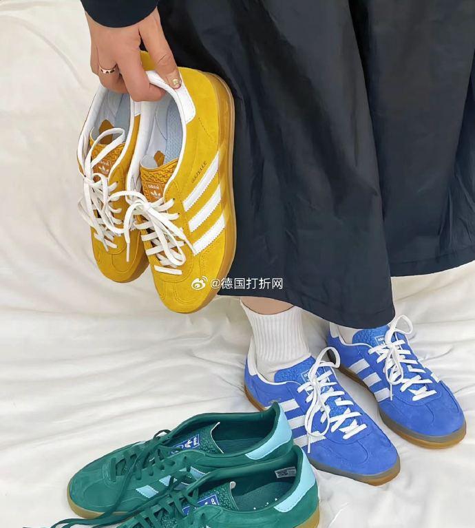 Adidas Gazelle墨绿色球鞋
