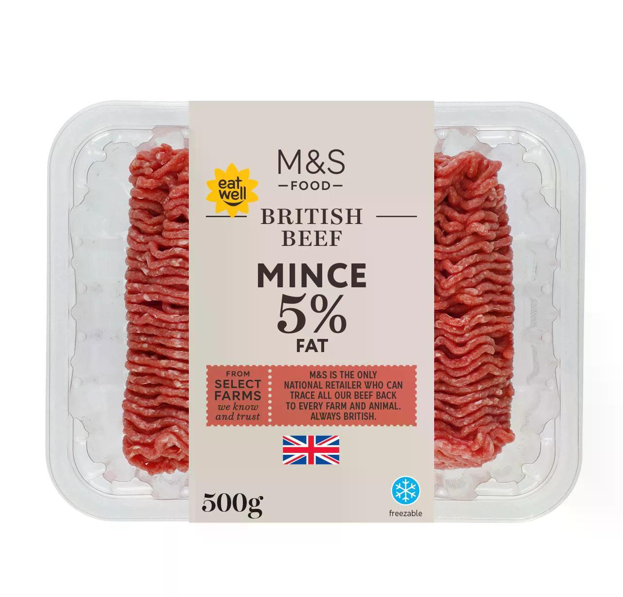 英国牛肉末 5%脂肪