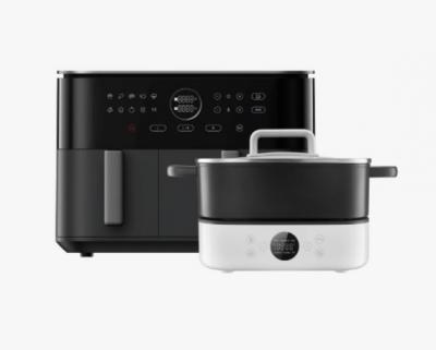 小米双箱 10L 空气炸锅 + 6L 多功能火锅套装