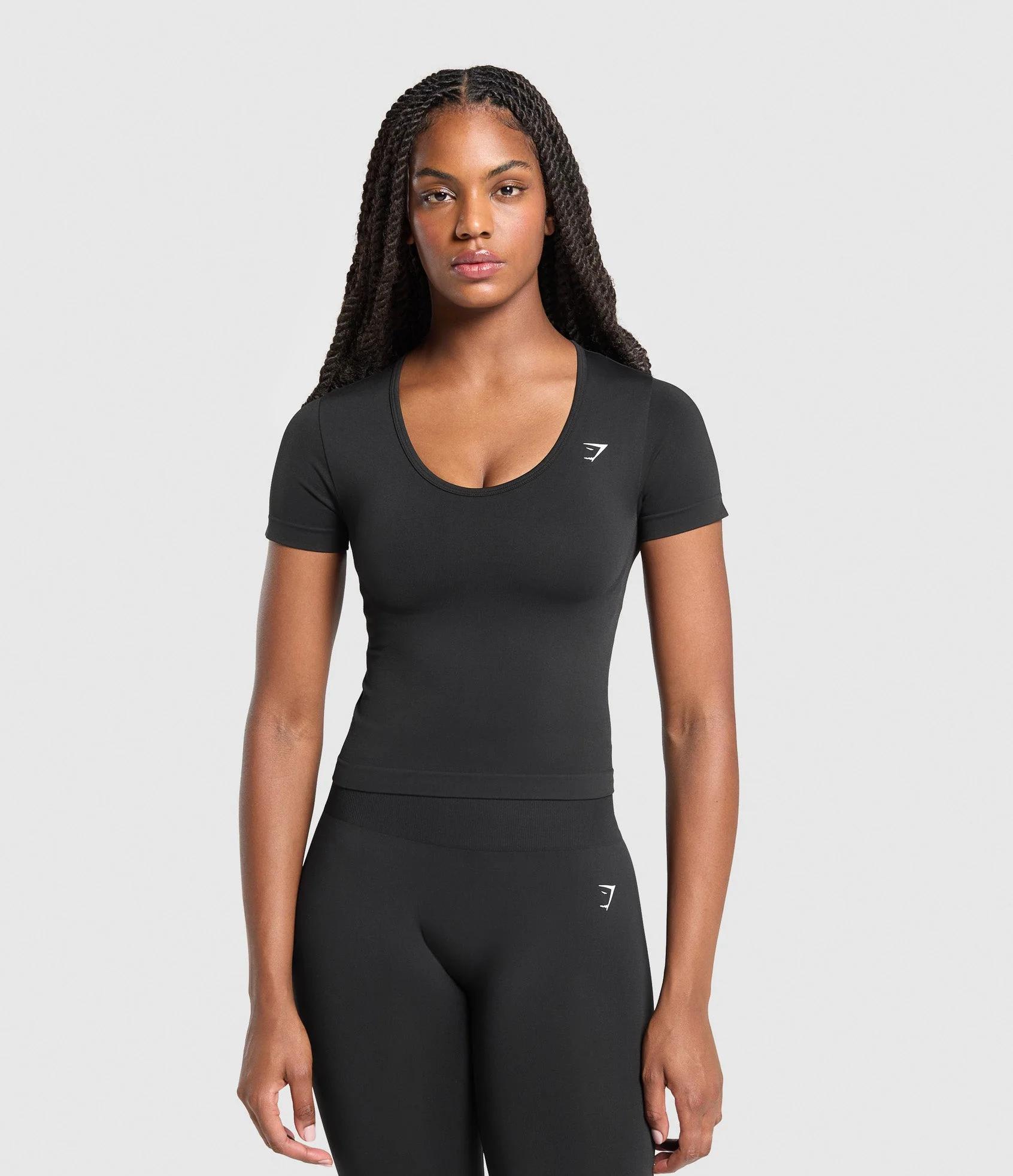Seamless 紧身圆领短袖