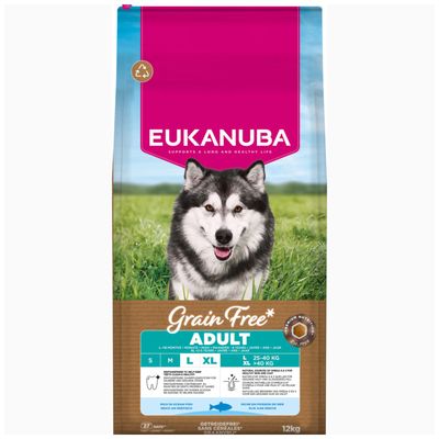 Eukanuba 大型及巨型犬无谷物配方海鱼犬粮