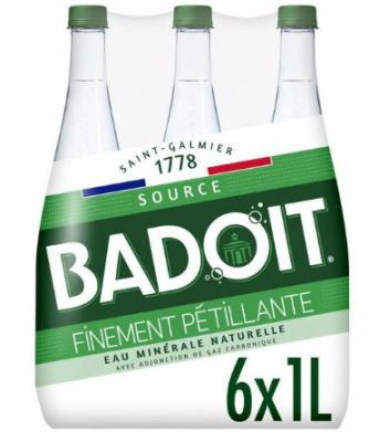 Badoit 天然含气矿泉水 6x1L