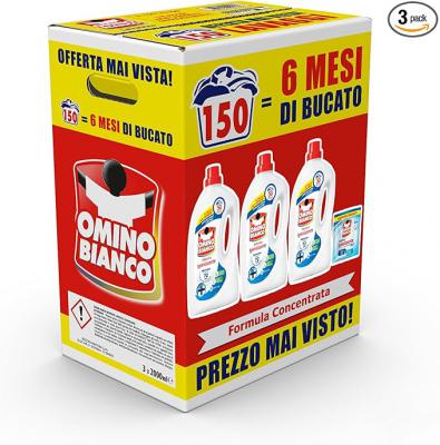 Omino Bianco 消毒浓缩洗衣液 3瓶装