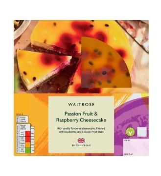 Waitrose 百香果树莓芝士蛋糕 528g