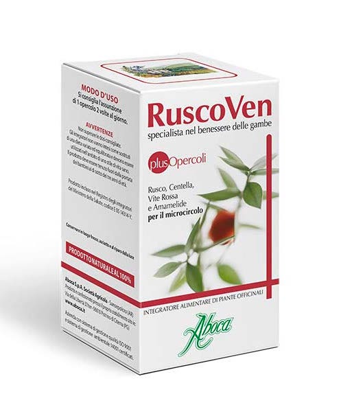 阿博卡 Ruscoven Plus 50 粒：天然循环补充剂