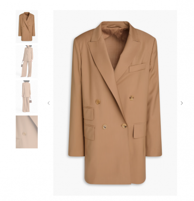 MAXMARA 阔版西服