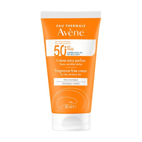 Avene无香面霜SPF50+ 50毫升