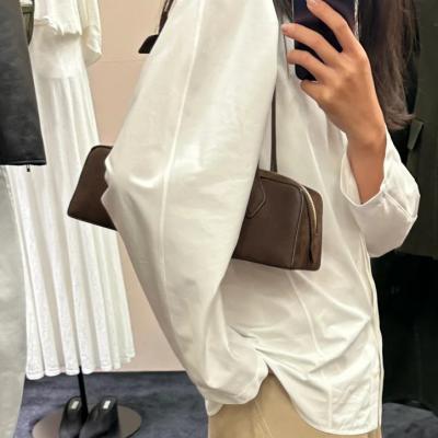 Le Teckel 中号复古皮革包