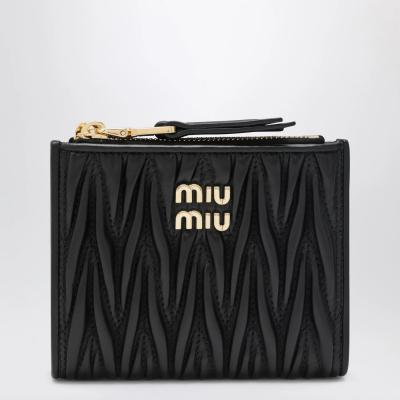 MIUMIU小号黑色钱包