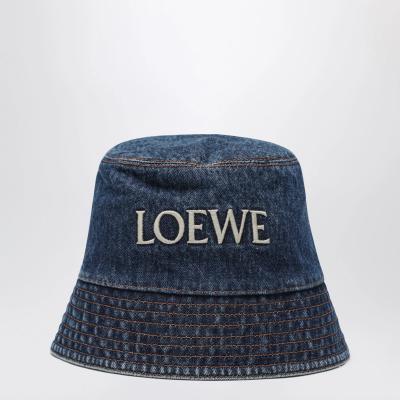 LOEWE蓝色牛仔渔夫帽