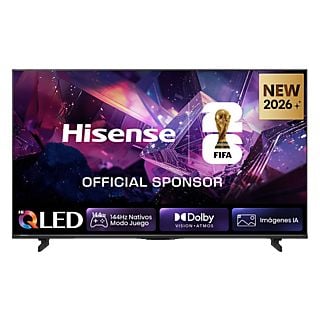海信 75E7S PRO QLED 4K电视，原生144Hz，流畅运动IA，HDR10+游戏，黑色