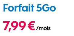 7.99 € 5G套餐