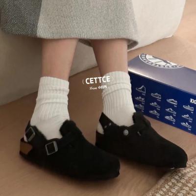 Birkenstock Tokio 杏色拖鞋
