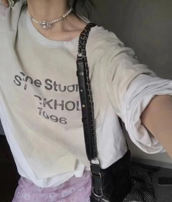 Acne Studios 圆领LOGO短袖T恤