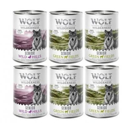 Wolf of Wilderness 老年犬专用湿粮罐头（400g×6）