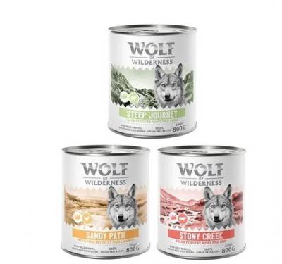 Wolf of Wilderness Expedition 远征系列成犬湿粮（800g×6）